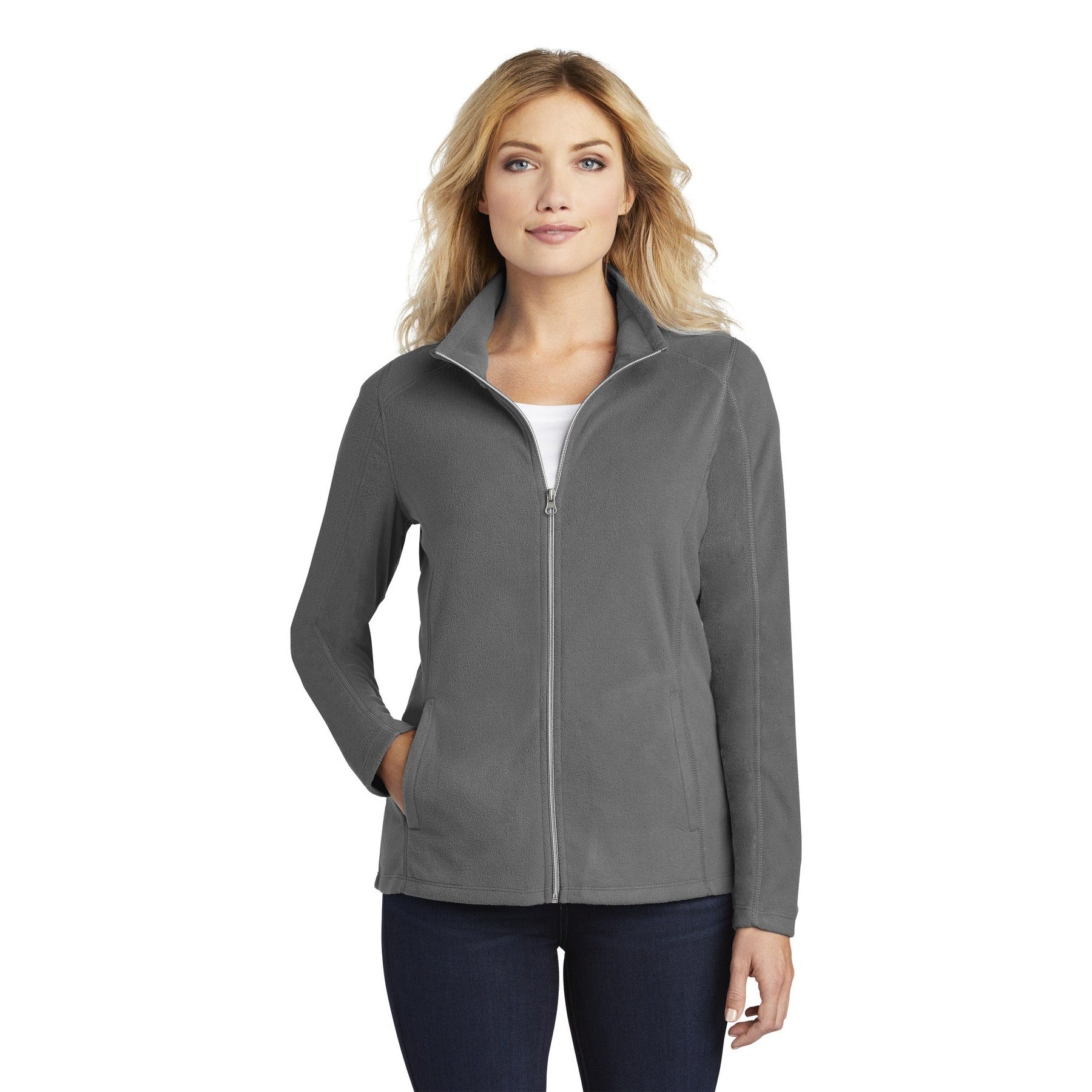 Port Authority-Port Authority® Women's Microfleece Jacket. L223-MedTech-4